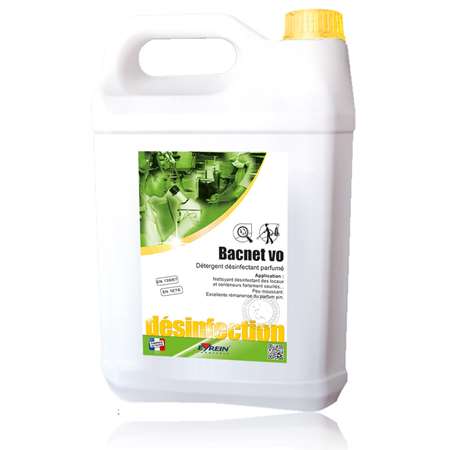 Image de BACNET VO DETERGENT DESINFECTANT PARFUME - BIDON 5 L