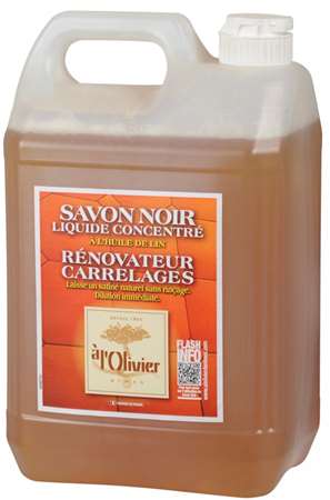 Image de SAVON NOIR LIQUIDE OLIVIER - BIDON DE 5 L