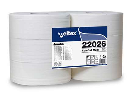 Image de PAPIER HYGIENIQUE COMFORT 2P MAXI JUMBO - BALLOT DE 6