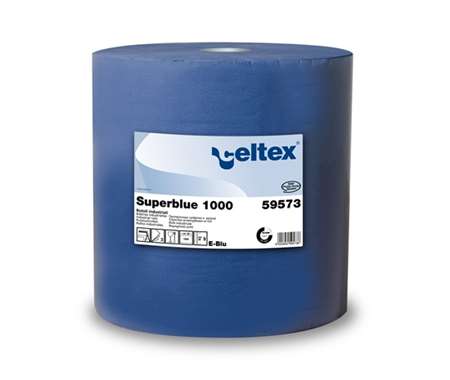 Image de BOBINE ESSUYAGE INDUSTRIELLE SUPERBLUE 1000 - UNITE