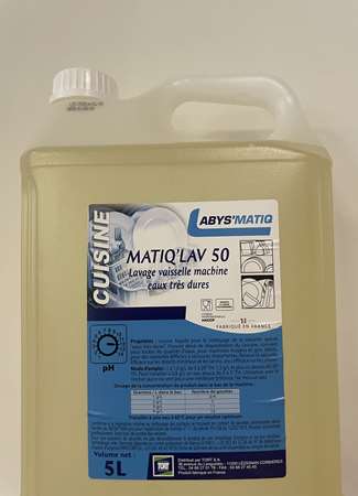 Image de VSL MACHINE LIQUIDE EAUX DURES MATIQ LAV 50 - BIDON 5L