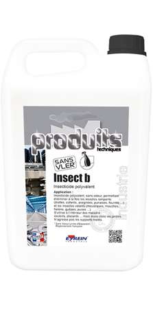 INSECTICIDE INSECT B LIQUIDE RAMPANTS - BIDON DE 5 L