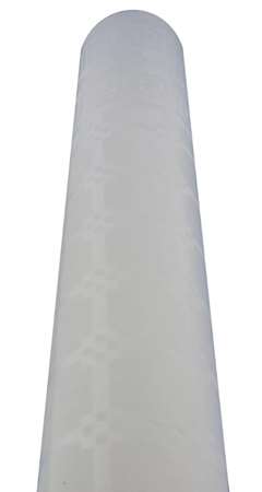 NAPPE EN ROULEAU BLANCHE DAMASSEE 1.20 X 10 M - 1 ROULEAU