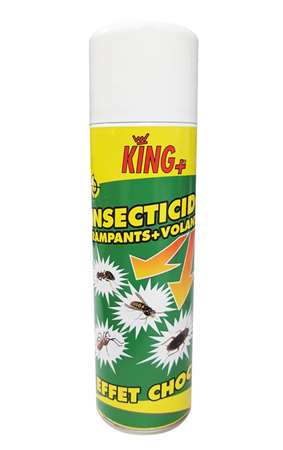 Image de INSECTICIDE SPRAY POLYVALENT 500 ML KING - UNITE