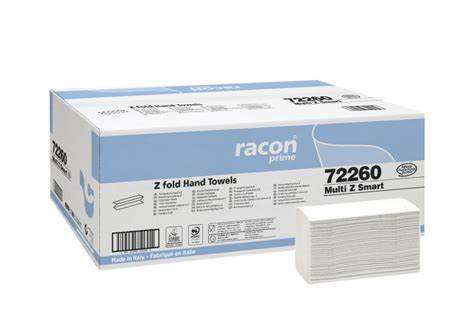 Image de ESSUIE MAINS PLAT EN Z BLANC 2P 21.5x27 CM- CARTON DE 3060
