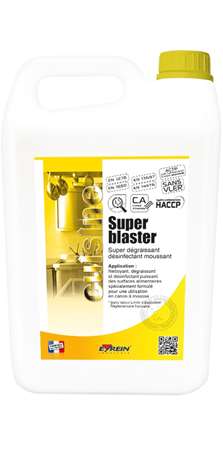 Image de DEGRAISSANT DESINFECTANT SUPER BLASTER - BIDON DE 5 L