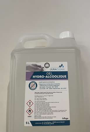 GEL HYDROALCOOLIQUE - BIDON DE 5 L