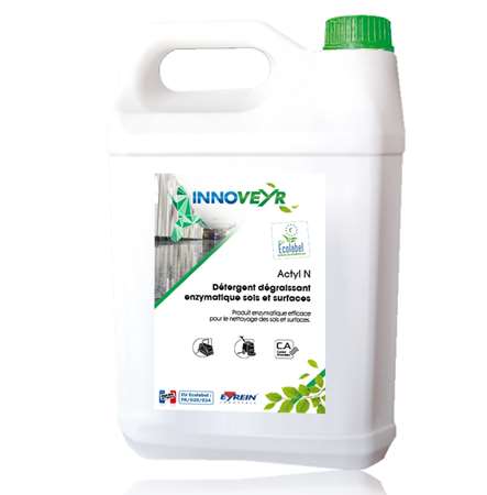 Image de ACTYL N DETERGENT ENZYMATIQUE SOLS ET SURFACES - BIDON DE 5L