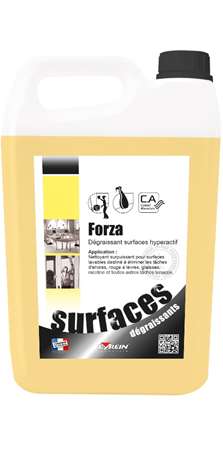 Image de FORZA DEGRAISSANT SURFACE HYPERACTIF - BIDON DE 5L