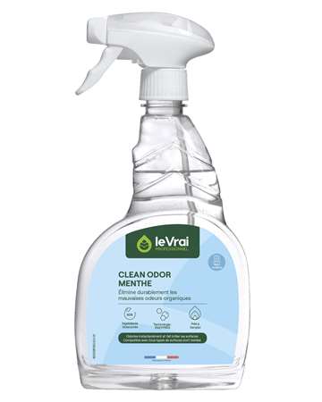 Image de LE VRAI ODORISANT CLEAN ODOR MENTHE - LOT DE 3 X 750 ML