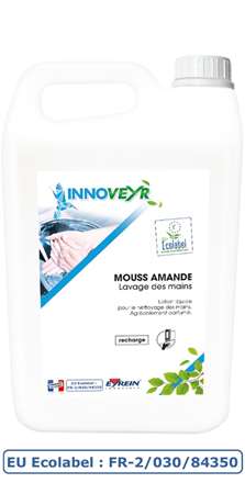 Image de SAVON MOUSSE AMANDE ECOLABEL - BIDON DE 5 L