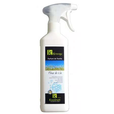 Image de PARFUM POUR TEXTILES LONGUE DUREE FLEUR DE LIN - VAPO 500 ML