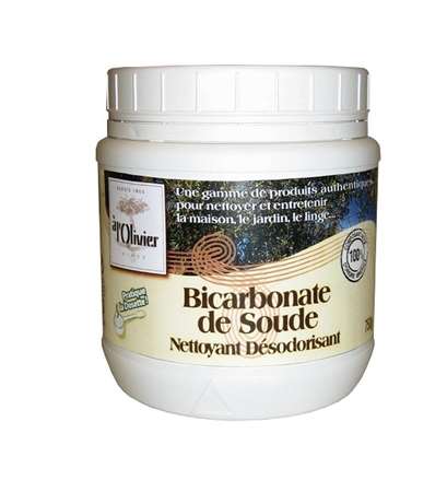 Image de BICARBONATE DE SOUDE L'OLIVIER BOITE DE 750 GR - UNITE