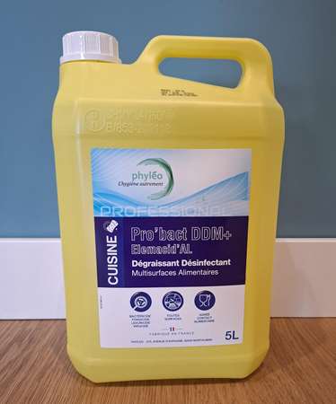 Image de DEGRAISSSANT DESINFECTANT ALIM PROBACT DDM+ JAUNE - BIDON 5L
