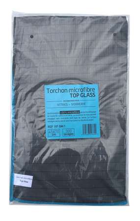 Image de ESSUIE VERRERIE MICROFIBRE GRIS 70 X 45 - UNITE