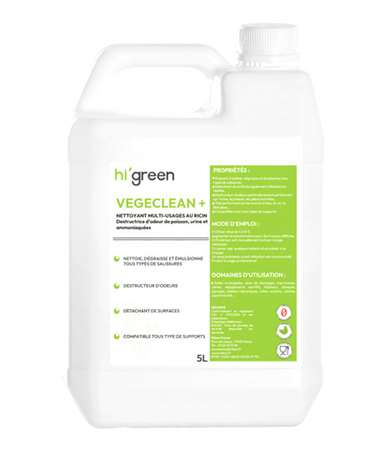 Image de MULTI USAGE AU RICIN ECO VEGECLEAN - BIDON 5 L