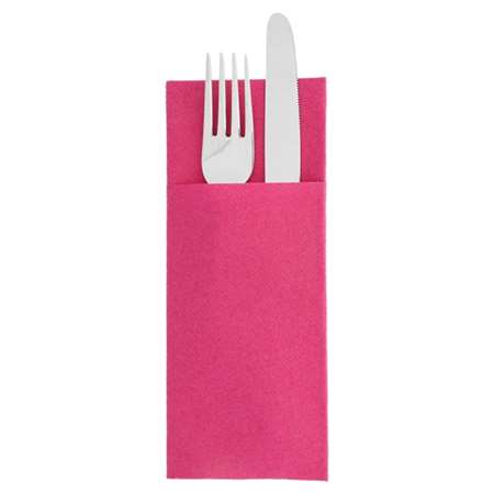 Image de SERVIETTE CANGURITO FUSCHIA 33X40 - CARTON DE 700