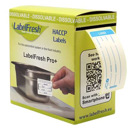 Image de ETIQUETTES SOLUBLE LUNDI - PAQUET DE 250