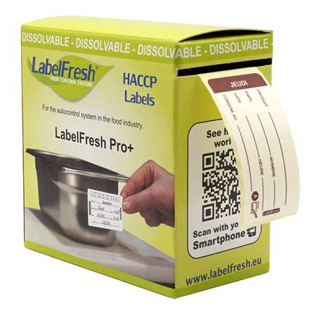 Image de ETIQUETTE SOLUBLE JEUDI - PAQUET DE 250