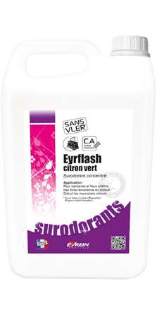 Image de EYRFLASH CITRON SURODORANT CONCENTRE - BIDON 5 L