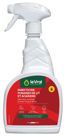 LE VRAI INSECTICIDE PUNAISE DE LIT ET ACARIEN - VAPO 750 ML