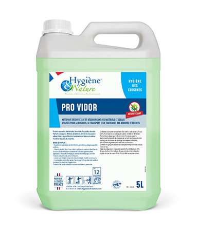 Image de PRO VIDOR ENTRETIEN CANALISATION/VIDE ORDURE - BIDON 5 L