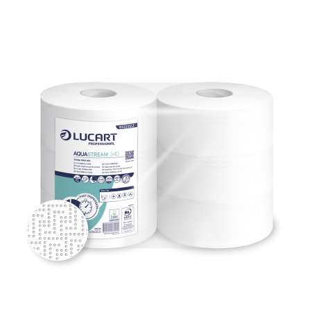 Image de PAPIER HYGIENIQUE 340 MAXI AQUASTREAM - BALLOT DE 6