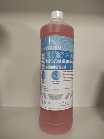 Image de NETTOYANT DEGRAISSANT DESODORISANT CHERRY CLEAN - 1L
