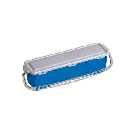 Image de COUVERCLE SEAU 14 L DME RECTANGULAIRE BLEU PLASTIQUE -UNITE