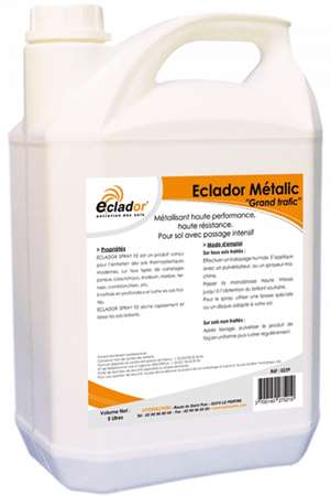 Image de EMULSION HAUTE BRILLANCE TS SOLS METALLIC TRAFIC - BIDON 5 L