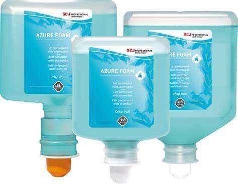 DEB AZURE FOAM MOUSSE MAINS - CARTON 3 X 1,2 L