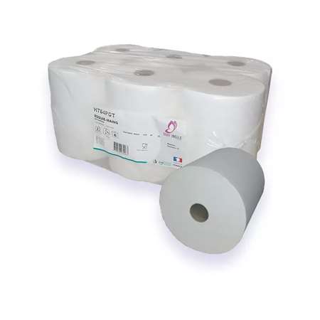 BRAVOMATIC ESSUIE MAINS ECOLABEL 2 PLI- BALLOT DE 6 BOBINES