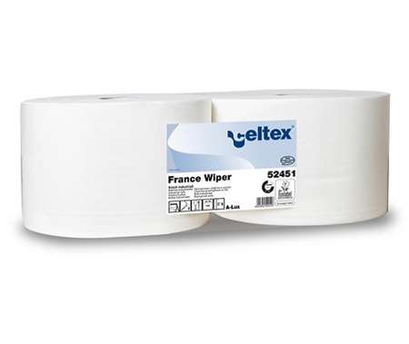 Image de BOBINE BLANCHE ECOLABEL EXTRA T 1500 OUATE - BALLOT DE 2