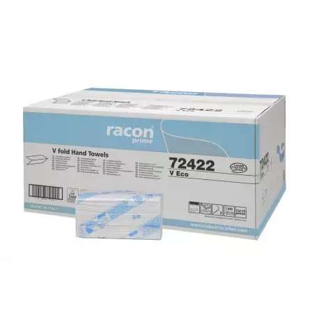 Image de ESSUIE MAINS ECOLABEL PLIAGE EN V 25x21 CM - CARTON DE 3150