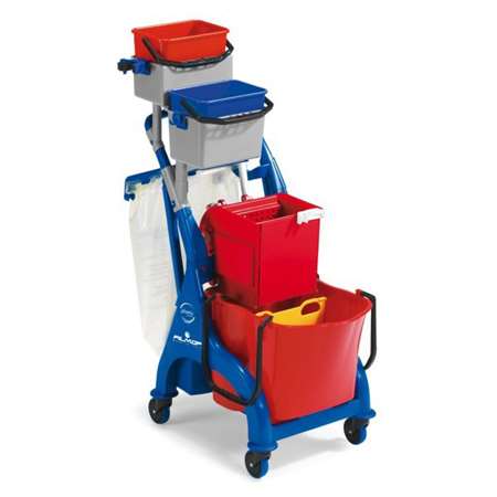 CHARIOT VEGA 303 2 X 14 L AVEC PRESSE A PLAT SS FOND- UNITE