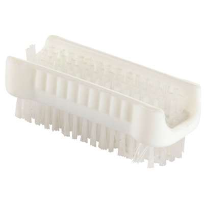 Image de BROSSE A ONGLES DOUBLE FACE NYLON - UNITE