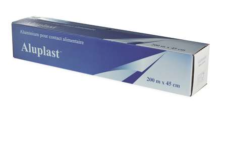 ALUMINIUM 200X0,45 CM EN BOITE DISTRIBUTRICE - UNITE
