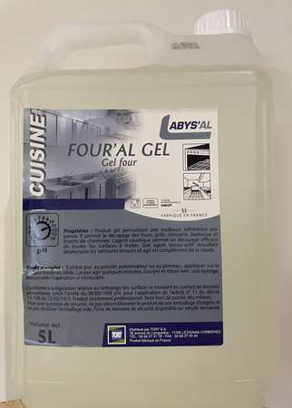 Image de FOUR AL GEL NETTOYANT FOUR GEL - BIDON 5 L