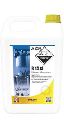 Image de DETERGENT DESINCRUSTANT R 14 CL - BIDON 5 KGS
