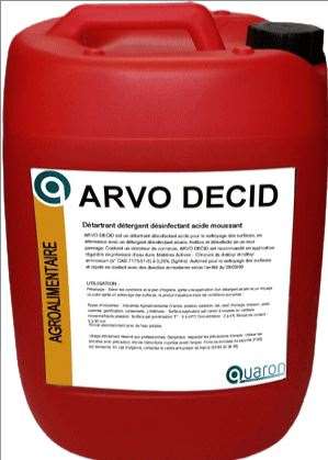 Image de DETARTANT DESINFECTANT ACIDE - ARVO DECID - BIDON 5 KGS