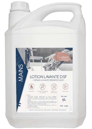 Image de CREME BACTERICIDE LOTION LAVANTE DSF 0455 - BIDON 5 L