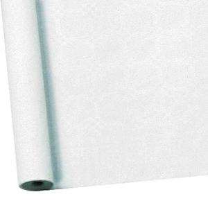 NAPPE EN ROULEAU BLANCHE DAMASSEE 1.20 X 100 M - LE ROULEAU