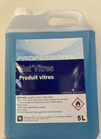 Image de NETTOYANT VITRES ECOPROPRE NET VITRES 0614 - BIDON 5 L