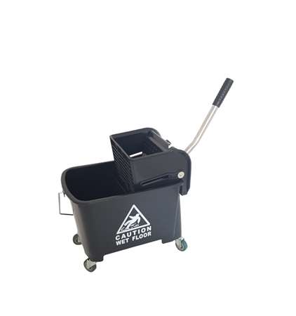 SEAU DE LAVAGE SPIDER 2X10L BI BAC + PRESSE A PLAT- UNITE