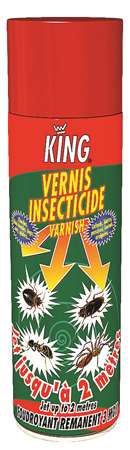 Image de INSECTICIDE VERNIS CAFARD & RAMPANTS KING - AEROSOL 500ML