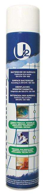 Image de BACTERICIDE DE SURFACE DESINFECTANT U2 - AEROSOL 750 ML