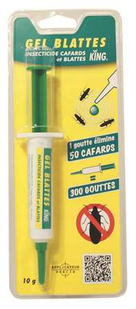 Image de GEL SPECIAL BLATTES/RAMPANTS KING SERINGUE DE 10 GR - UNITE