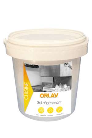 Image de SEL REGENERANT LAVE VAISSELLE ORLAV 129 - SEAU DE 10 KGS