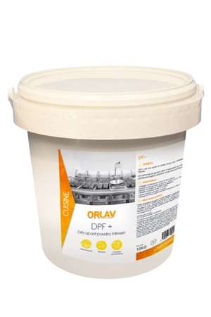 Image de POUDRE DEGRAISSANTE SPECIAL FRITEUSE ORLAV 128 - SEAU 10 KGS