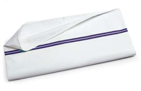 Image de SAC A LINGE EN TOILE 70 L LISERE BLEU - UNITE